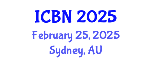 International Conference on Biotechnology and Nanotechnology (ICBN) February 25, 2025 - Sydney, Australia