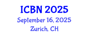 International Conference on Biotechnology and Nanotechnology (ICBN) September 16, 2025 - Zurich, Switzerland