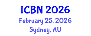 International Conference on Biotechnology and Nanotechnology (ICBN) February 25, 2026 - Sydney, Australia