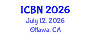 International Conference on Biotechnology and Nanotechnology (ICBN) July 12, 2026 - Ottawa, Canada