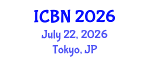 International Conference on Biotechnology and Nanotechnology (ICBN) July 22, 2026 - Tokyo, Japan