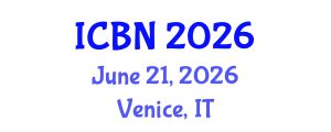 International Conference on Biotechnology and Nanotechnology (ICBN) June 21, 2026 - Venice, Italy