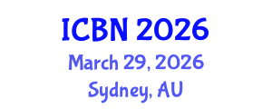 International Conference on Biotechnology and Nanotechnology (ICBN) March 29, 2026 - Sydney, Australia