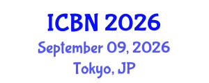 International Conference on Biotechnology and Nanotechnology (ICBN) September 09, 2026 - Tokyo, Japan