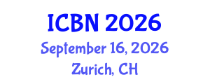 International Conference on Biotechnology and Nanotechnology (ICBN) September 16, 2026 - Zurich, Switzerland