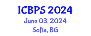 International Conference on Biotechnology and Pharmaceutical Sciences (ICBPS) June 03, 2024 - Sofia, Bulgaria