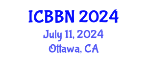 International Conference on Biotechnology, Bioengineering and Nanoengineering (ICBBN) July 11, 2024 - Ottawa, Canada