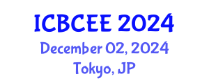 International Conference on Biotechnology, Chemical and Environmental Engineering (ICBCEE) December 02, 2024 - Tokyo, Japan