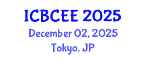 International Conference on Biotechnology, Chemical and Environmental Engineering (ICBCEE) December 02, 2025 - Tokyo, Japan