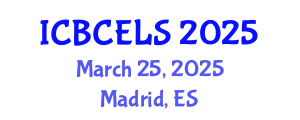 International Conference on Biotechnology, Chemical Engineering and Life Science (ICBCELS) March 25, 2025 - Madrid, Spain