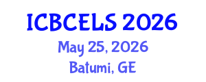 International Conference on Biotechnology, Chemical Engineering and Life Science (ICBCELS) May 25, 2026 - Batumi, Georgia International Conference on Biotechnology, Chemical Engineering and Life Science (ICBCELS) May 25, 2026 - Batumi, Georgia