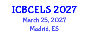 International Conference on Biotechnology, Chemical Engineering and Life Science (ICBCELS) March 25, 2027 - Madrid, Spain International Conference on Biotechnology, Chemical Engineering and Life Science (ICBCELS) March 25, 2027 - Madrid, Spain