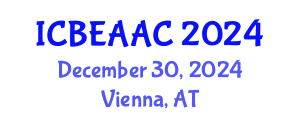 International Conference on Bitcoin, Ethereum, Altcoin, and Cryptocurrency (ICBEAAC) December 30, 2024 - Vienna, Austria