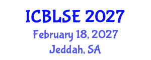 International Conference on Blended Learning and Student Engagement (ICBLSE) February 18, 2027 - Jeddah, Saudi Arabia International Conference on Blended Learning and Student Engagement (ICBLSE) February 18, 2027 - Jeddah, Saudi Arabia