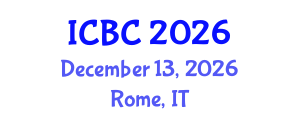 International Conference on Blockchain and Cryptocurrencies (ICBC) December 13, 2026 - Rome, Italy International Conference on Blockchain and Cryptocurrencies (ICBC) December 13, 2026 - Rome, Italy