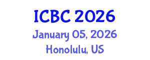 International Conference on Blockchain and Cryptocurrencies (ICBC) January 05, 2026 - Honolulu, United States International Conference on Blockchain and Cryptocurrencies (ICBC) January 05, 2026 - Honolulu, United States