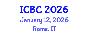 International Conference on Blockchain and Cryptocurrencies (ICBC) January 12, 2026 - Rome, Italy International Conference on Blockchain and Cryptocurrencies (ICBC) January 12, 2026 - Rome, Italy