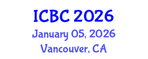 International Conference on Blockchain and Cryptocurrencies (ICBC) January 05, 2026 - Vancouver, Canada International Conference on Blockchain and Cryptocurrencies (ICBC) January 05, 2026 - Vancouver, Canada