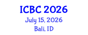 International Conference on Blockchain and Cryptocurrencies (ICBC) July 15, 2026 - Bali, Indonesia International Conference on Blockchain and Cryptocurrencies (ICBC) July 15, 2026 - Bali, Indonesia