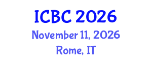 International Conference on Blockchain and Cryptocurrencies (ICBC) November 11, 2026 - Rome, Italy International Conference on Blockchain and Cryptocurrencies (ICBC) November 11, 2026 - Rome, Italy