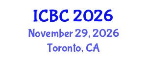 International Conference on Blockchain and Cryptocurrencies (ICBC) November 29, 2026 - Toronto, Canada International Conference on Blockchain and Cryptocurrencies (ICBC) November 29, 2026 - Toronto, Canada