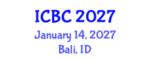 International Conference on Blockchain and Cryptocurrencies (ICBC) January 14, 2027 - Bali, Indonesia International Conference on Blockchain and Cryptocurrencies (ICBC) January 14, 2027 - Bali, Indonesia