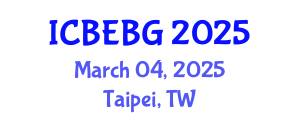International Conference on Blue Economy and Blue Growth (ICBEBG) March 04, 2025 - Taipei, Taiwan