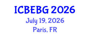 International Conference on Blue Economy and Blue Growth (ICBEBG) July 19, 2026 - Paris, France