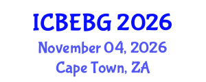 International Conference on Blue Economy and Blue Growth (ICBEBG) November 04, 2026 - Cape Town, South Africa