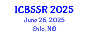 International Conference on Body Sociology and Social Relationships (ICBSSR) June 26, 2025 - Oslo, Norway International Conference on Body Sociology and Social Relationships (ICBSSR) June 26, 2025 - Oslo, Norway