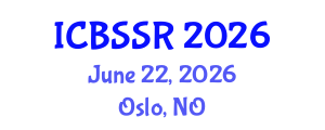 International Conference on Body Sociology and Social Relationships (ICBSSR) June 22, 2026 - Oslo, Norway International Conference on Body Sociology and Social Relationships (ICBSSR) June 22, 2026 - Oslo, Norway