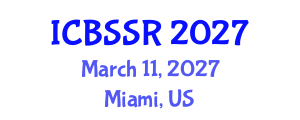 International Conference on Body Sociology and Social Relationships (ICBSSR) March 11, 2027 - Miami, United States International Conference on Body Sociology and Social Relationships (ICBSSR) March 11, 2027 - Miami, United States
