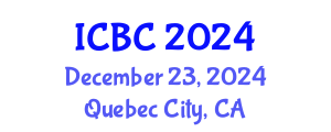 International Conference on Bone and Cartilage (ICBC) December 23, 2024 - Quebec City, Canada