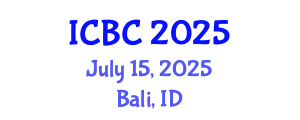 International Conference on Bone and Cartilage (ICBC) July 15, 2025 - Bali, Indonesia
