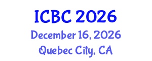 International Conference on Bone and Cartilage (ICBC) December 16, 2026 - Quebec City, Canada International Conference on Bone and Cartilage (ICBC) December 16, 2026 - Quebec City, Canada