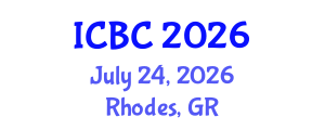 International Conference on Bone and Cartilage (ICBC) July 24, 2026 - Rhodes, Greece International Conference on Bone and Cartilage (ICBC) July 24, 2026 - Rhodes, Greece