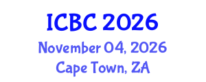 International Conference on Bone and Cartilage (ICBC) November 04, 2026 - Cape Town, South Africa International Conference on Bone and Cartilage (ICBC) November 04, 2026 - Cape Town, South Africa