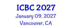 International Conference on Bone and Cartilage (ICBC) January 09, 2027 - Vancouver, Canada International Conference on Bone and Cartilage (ICBC) January 09, 2027 - Vancouver, Canada