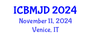 International Conference on Bone, Muscle and Joint Diseases (ICBMJD) November 11, 2024 - Venice, Italy