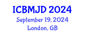 International Conference on Bone, Muscle and Joint Diseases (ICBMJD) September 19, 2024 - London, United Kingdom