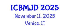 International Conference on Bone, Muscle and Joint Diseases (ICBMJD) November 11, 2025 - Venice, Italy