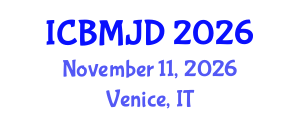 International Conference on Bone, Muscle and Joint Diseases (ICBMJD) November 11, 2026 - Venice, Italy