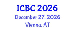 International Conference on Boron Chemistry (ICBC) December 27, 2026 - Vienna, Austria International Conference on Boron Chemistry (ICBC) December 27, 2026 - Vienna, Austria