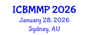International Conference on Botanical Medicine and Medicinal Plants (ICBMMP) January 28, 2026 - Sydney, Australia