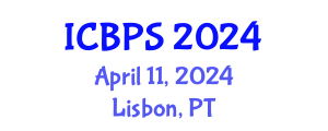 International Conference on Botany and Plant Sciences (ICBPS) April 11, 2024 - Lisbon, Portugal