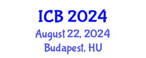 International Conference on Botany (ICB) August 22, 2024 - Budapest, Hungary