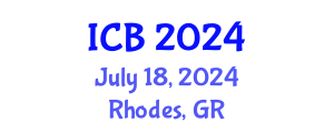 International Conference on Botany (ICB) July 18, 2024 - Rhodes, Greece