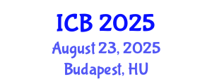 International Conference on Botany (ICB) August 23, 2025 - Budapest, Hungary