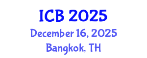 International Conference on Botany (ICB) December 16, 2025 - Bangkok, Thailand
