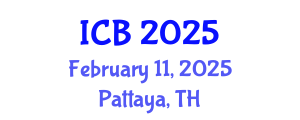 International Conference on Botany (ICB) February 11, 2025 - Pattaya, Thailand